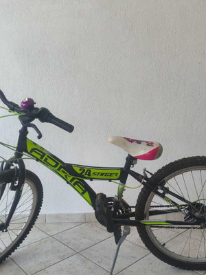 24-inch mountain bike with two saddles