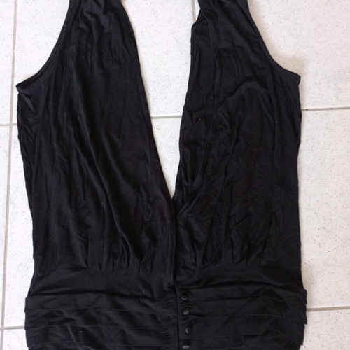 Women's mako blouse like new, black size M