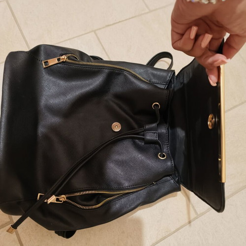 Black backpack
