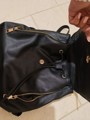 Black backpack