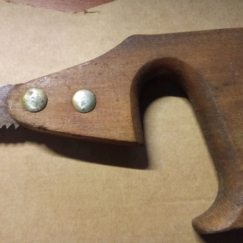 Saw used, vintage small 28cm