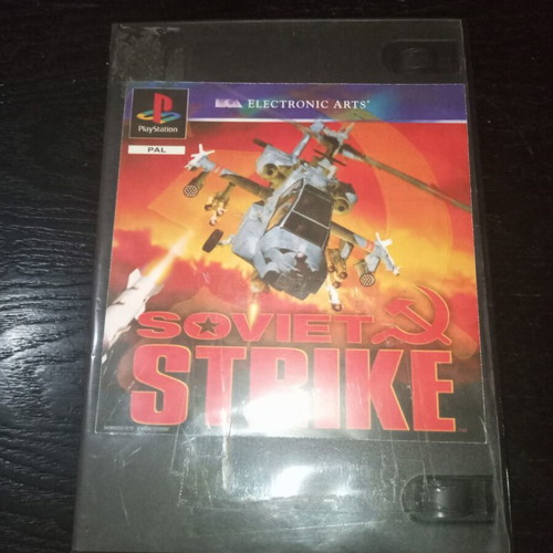 Soviet Strike PlayStation 1 game used, English version, CD only