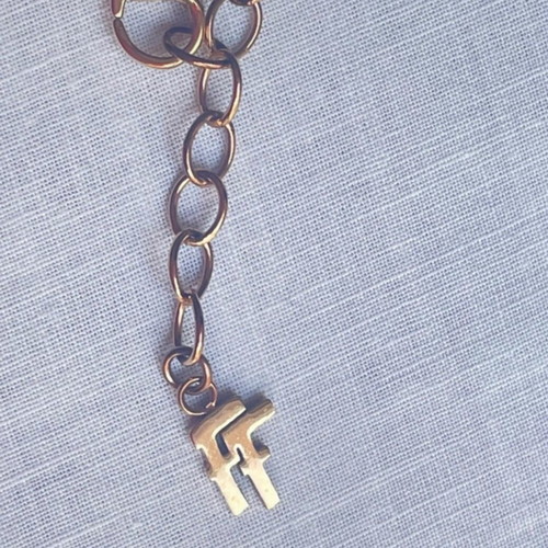 Folli Follie Four-Lead Clover Necklace Like New, Vintage Gold Color