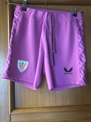 Athletic Bilbao Kids Shorts new, size 13 / 164cm, purple