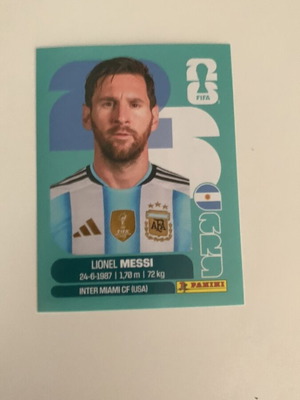 Αυθεντικό στικερ Lionel Messi με δώρο επιλογής