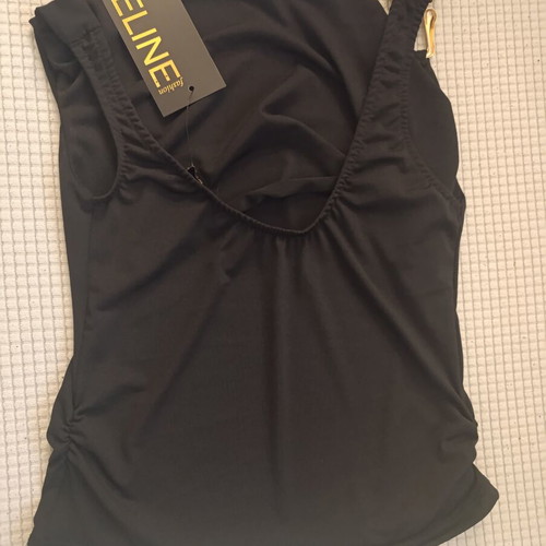 Reline black top new, size S