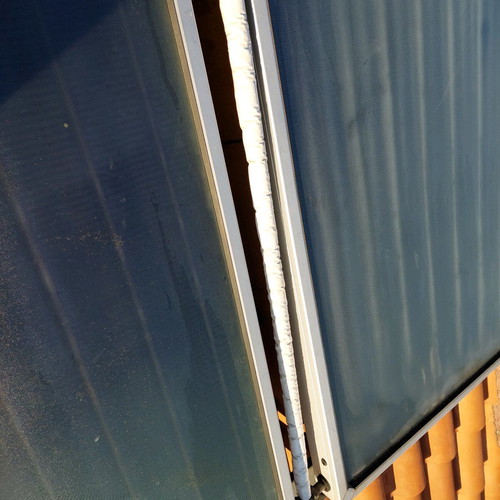 Maltezos solar collector used, 2 panels, 2016