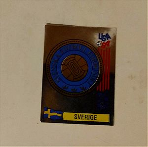 Χαρτάκι Panini - Σήμα εθνικής Σουηδίας (USA 94)