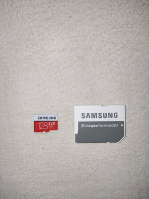 Samsung Evo Plus Micro SD κάρτα 128 GB σαν καινούργιο με adapter