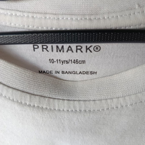 Primark No Limits T-shirt for boys 10-11 years white like new