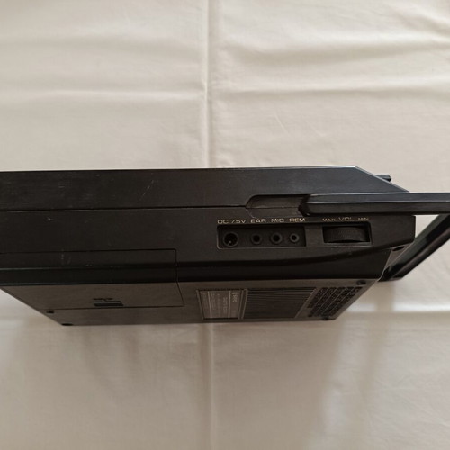 Sanyo model M2541 cassette tape recorder used