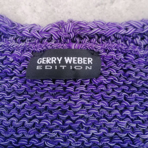 Gerry Weber vintage purple knitted sweater used, medium size