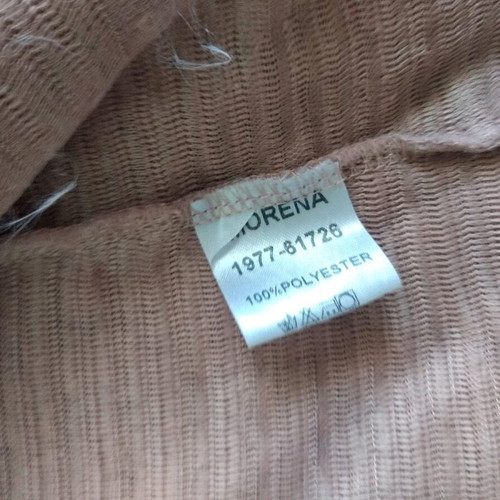 Pink fuzzy vest Morena Spain like new, size S-M