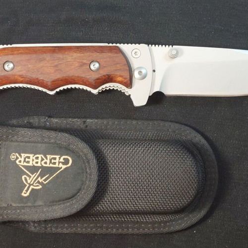 Gerber Freeman Knife new with wooden handle