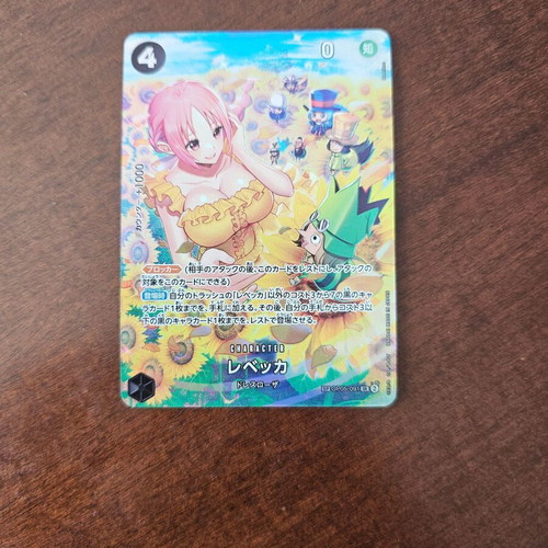 one piece card game rebecca Don Sleeve Celebrate the incredible history of the TCG hobby by adding this Rebecca 2023 One Piece Kingdoms of Intrigue Alternate Art #OP04 BANDAI ONE PIECE Card Game