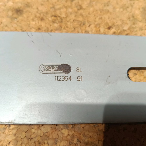 Oregon double guard chainsaw bar used with code 8L 122364