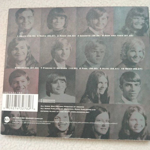 Archive You All Look The Same To Me CD like new, electronic