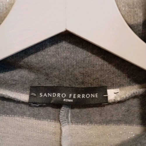 Sandro Ferrone handmade wool women's sweater with glitter like new