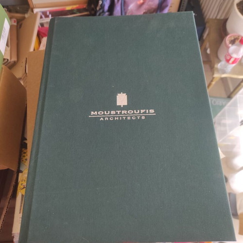 Moustroufis Architects Look Book like new, luxury hardcover portfolio