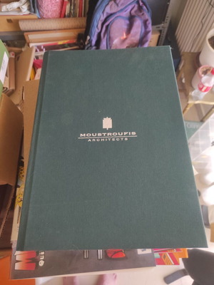 Moustroufis Architects Look Book like new, luxury hardcover portfolio
