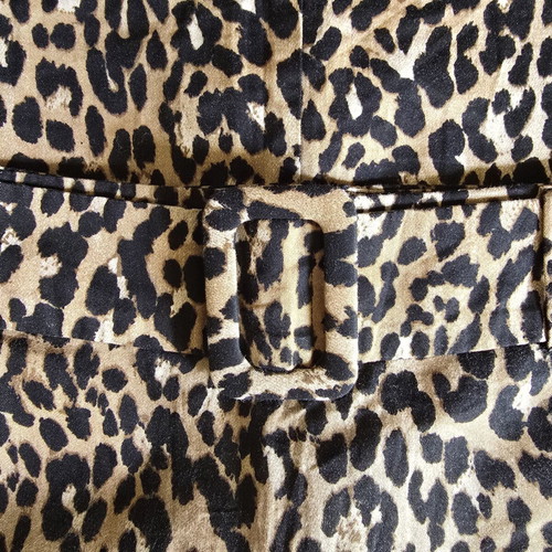 Primark leopard print mini skirt used, size EUR 40 UK 12