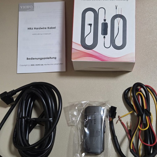 VIOFO Hardwire Kit HK6 Type-C with Low Voltage Battery Protection