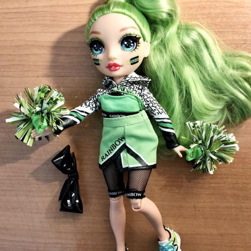 Rainbow High Cheer Jade Hunter doll like new