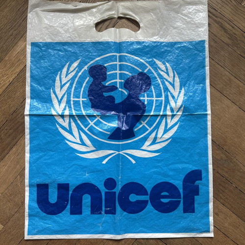 Unicef collectible bag used