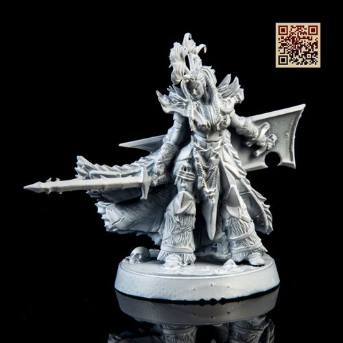 Blizzard Warrior figure new, assembled and primed