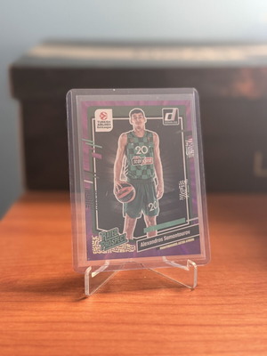 23-24 Panini EuroLeague Donruss Samontourov Purple/99 Panathinaikos card