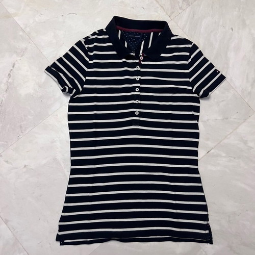 Tommy Hilfiger women's short-sleeve shirt used, size medium, authentic