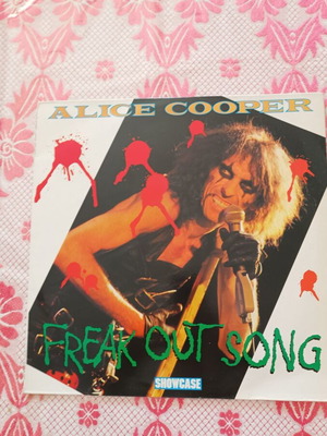 Alice Cooper Freak Out Song 1985 LP used vinyl