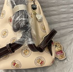 Cream Bear backpack, beige
