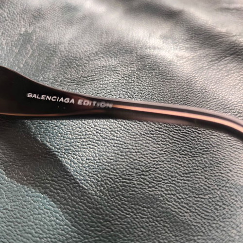 Balenciaga sunglasses used, large black and gray
