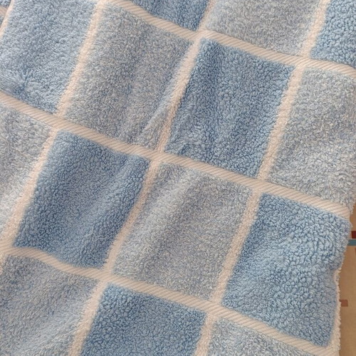 Palamaiki cotton body towel, blue shades, 1×1.5 m