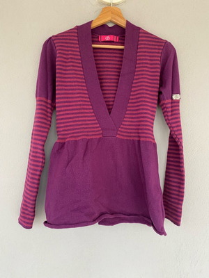 Be You vintage sweater like new, Y2K style, purple/fuchsia, size S