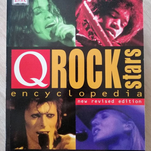 Q Magazine Encyclopedia of Rock Stars music encyclopedia used, English