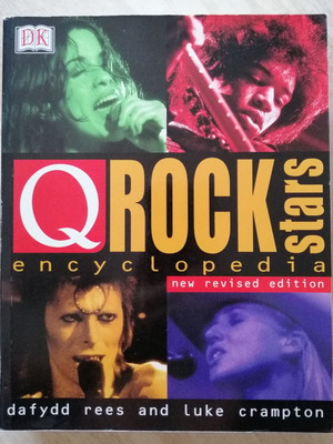Q Magazine Encyclopedia of Rock Stars μουσική εγκυκλοπαίδεια μεταχειρισμένη, αγγλικά