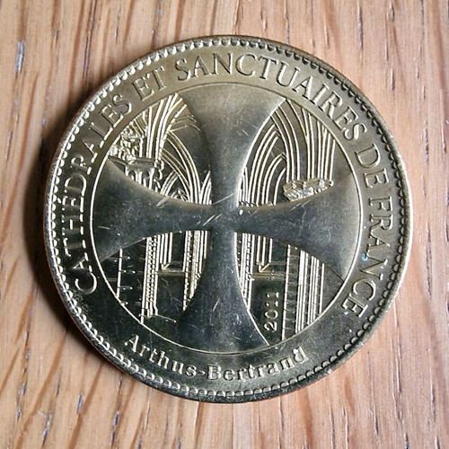 Token Arthus Bertrand used, souvenir 2011