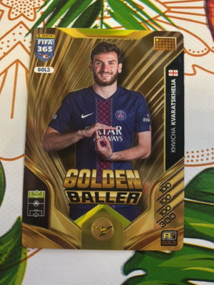 Κάρτα Golden Baller Kvaratskhelia σαν καινούργιο