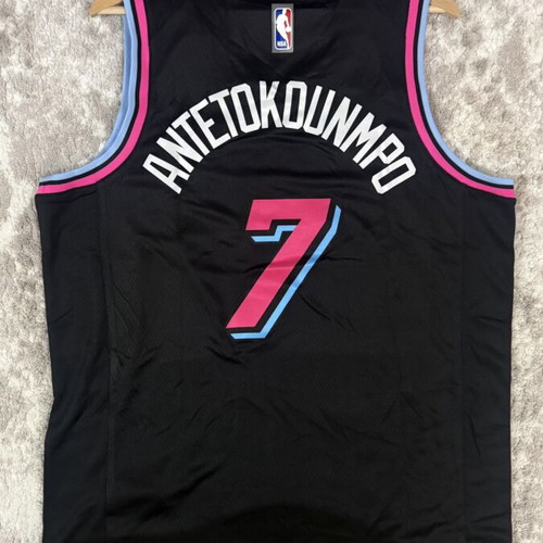 Miami Heat Giannis Antetokounmpo Jersey 7, medium