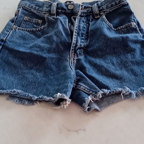 FM blue high-waist denim shorts like new