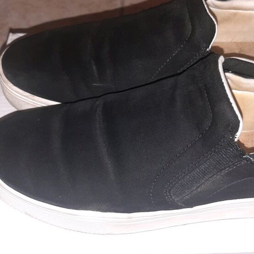 H&M women's shoes used, size 39, black and white