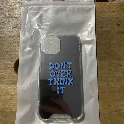 iPhone 13 mini mirror case new with embossed design