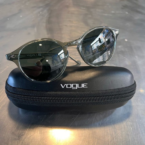 Vogue VO5327S 282071 sunglasses like new, transparent grey and dark green