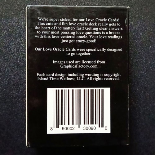 Love Oracle Fortune Telling Tarot Cards like new