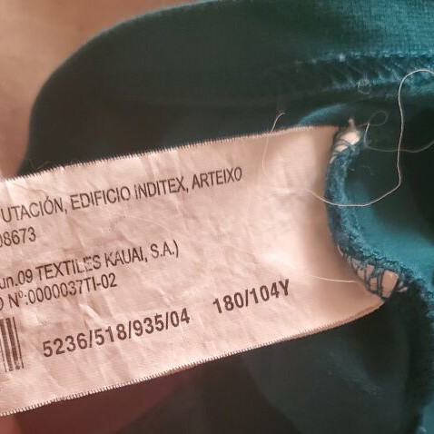 Pull & Bear Tokyo Suburbs graphic long-sleeve tee size L, teal, like new