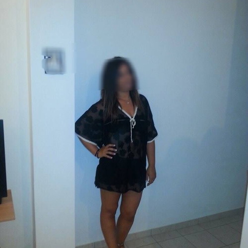 Beach dress caftan like new, black with white details M/L