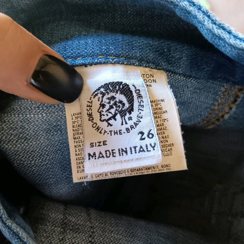 Diesel jeans like new, size 26, blue