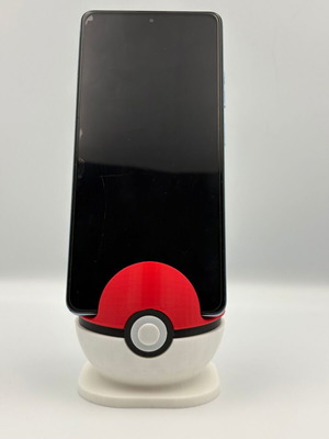 Βάση στήριξης κινητού Pokeball Pokemon καινούργια 3D printed